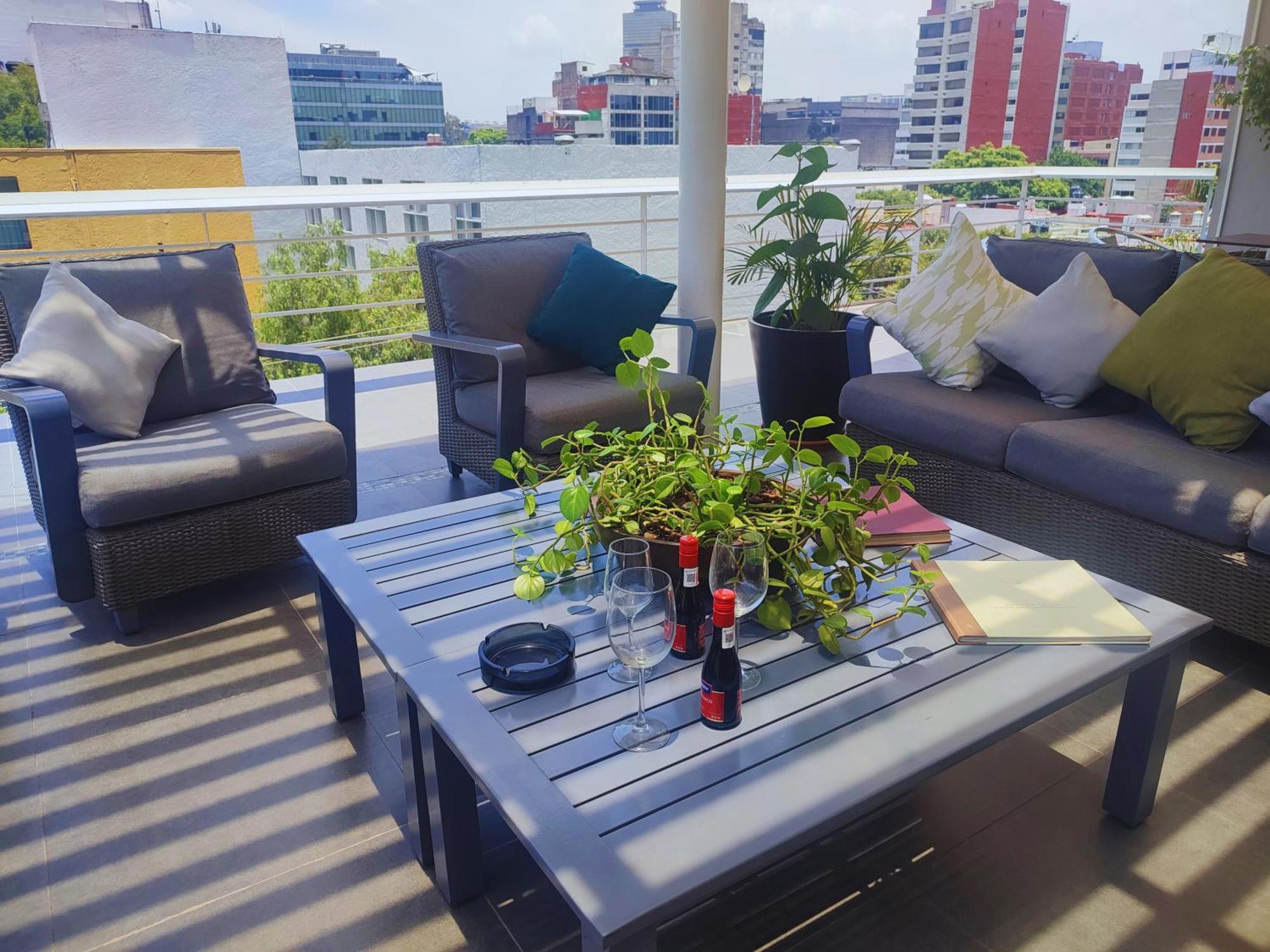 Lombardo Suites เม็กซิโกซิตี้ ภายนอก รูปภาพ